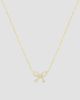 Meira T Women's 14K Yellow Gold & 0.09 TCW Diamond Bow Necklace - 1