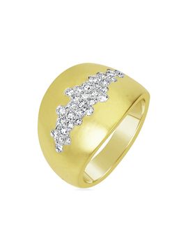 Meira T Women's 14K Yellow Gold & .03 TCW Diamond Cocktail Ring