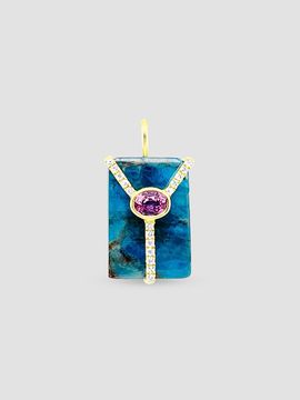 Meira T Women's 14K Yellow Gold & Multi-Gemstone Pendant