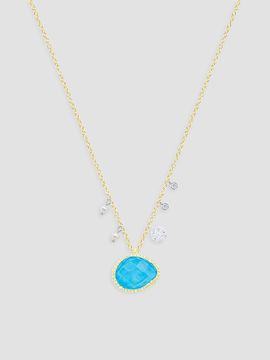 Meira T Women's 14K Yellow Gold & Multi-Stone Pendant Necklace