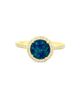 Meira T Women's 14K Yellow Gold, Opal & 0.21 TCW Diamond Ring - 3