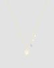 Meira T Women's 14K Yellow Gold, Rainbow Moonstone & 0.11 TCW Diamond Pendant Necklace - 1