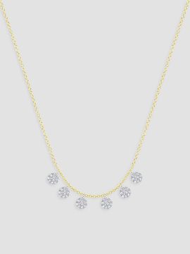 Meira T Women's Two-Tone 14K Gold & 0.18 TCW Diamond Disc Charm Necklace