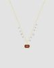 Meira T Women's Two-Tone 14K Gold, Pink Sapphire & 0.20 TCW Diamond Pendant Necklace - 1