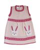 Melange Collection Melange Collection Girls' Knit Bunny Pocket Dress - 1
