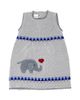 Melange Collection Melange Collection Girls' Knit Elephant Heart Dress - 1