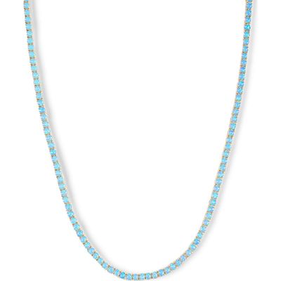 Melinda Maria Melinda Maria Grand Heiress Imitation Opal Necklace