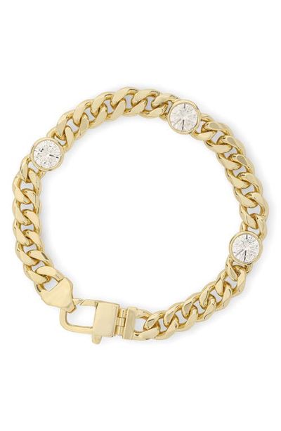 Melinda Maria Melinda Maria Julian Loves Cubic Zirconia Chain Bracelet