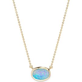 Melinda Maria Melinda Maria She's a Boss Lab Created Opal Pendant Necklace