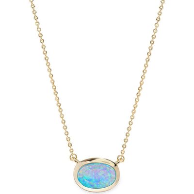 Melinda Maria Melinda Maria She's a Boss Lab Created Opal Pendant Necklace