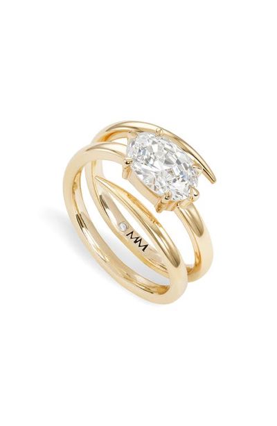 Melinda Maria Melinda Maria She's On Point Lasso Wrap Ring