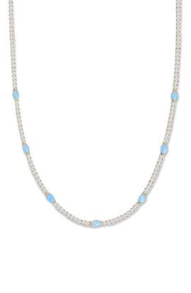 Melinda Maria Melinda Maria The Maven Simulated Opal Tennis Necklace