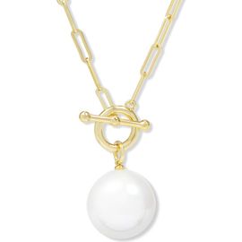Melinda Maria Melinda Maria XL Life's a Ball Faux Pearl Pendant Necklace