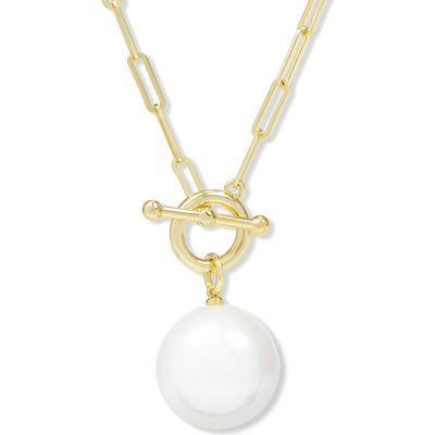 Melinda Maria Melinda Maria XL Life's a Ball Faux Pearl Pendant Necklace