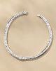 Melinda Maria Serpent Herringbone Collar Necklace - 1