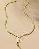 Melinda Maria Serpent Lariat Necklace - 1