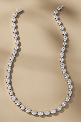 Melinda Maria She's a Boss Tennis Necklace
