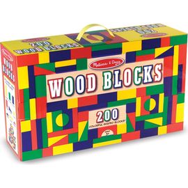 Melissa & Doug Melissa & Doug 200-Piece Wood Block Set