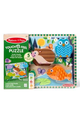 Melissa & Doug Melissa & Doug Touch & Feel Forest Friends Puzzle