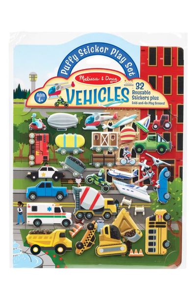 Melissa & Doug Melissa & Doug Vehicles Puffy Sticker Playset