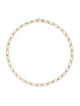 Melissa Kaye Women's Lulu Small 18K Yellow Gold & 0.09 TCW Diamond Necklace