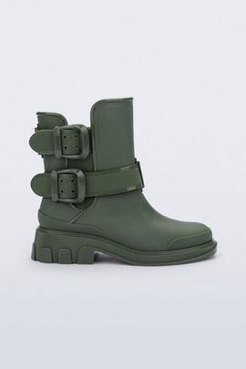 Melissa Melissa Bang Buckled Ankle Boot in Green, Women's at Urban Outfitters