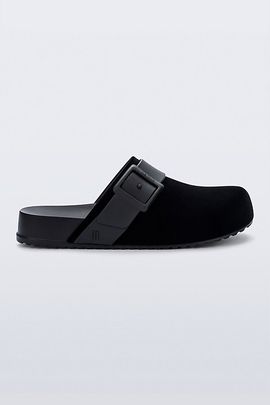 Melissa Melissa Cozy Clog Velvet in Black, Women's at Urban Outfitters