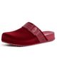 Melissa Melissa Cozy Velvet Clogs Red - 1