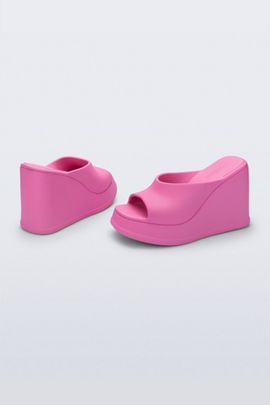 Melissa Melissa Free Slip Jelly Wedge in Pink, Women's at Urban Outfitters