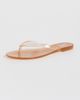Melissa Melissa Harmonic Jelly Sandals Clear Beige - 5