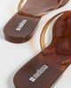 Melissa Melissa Harmonic Jelly Sandals Clear Brown - 5