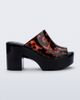 Melissa Melissa Hype II Mule Heel in Black/Tortoise, Women's at Urban Outfitters - 1
