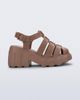 Melissa Melissa Megan Jelly Platform Fisherman Sandal in Brown, Women's at Urban Outfitters - 1
