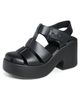 Melissa Melissa Melissa Lulu Sandals Matte Black - 1