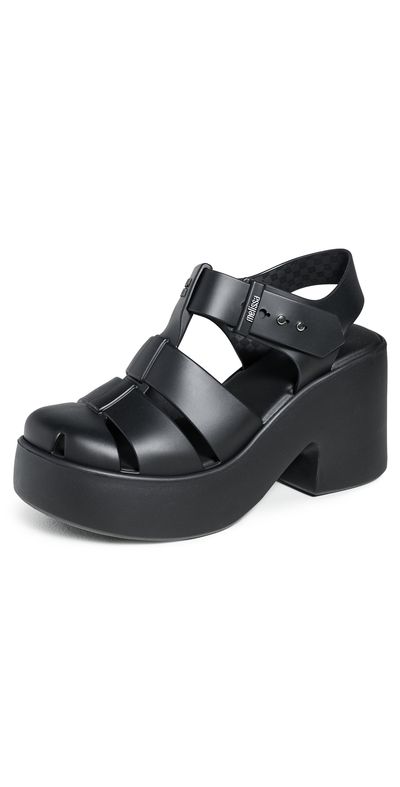 Melissa Melissa Melissa Lulu Sandals Matte Black