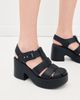 Melissa Melissa Melissa Lulu Sandals Matte Black - 3