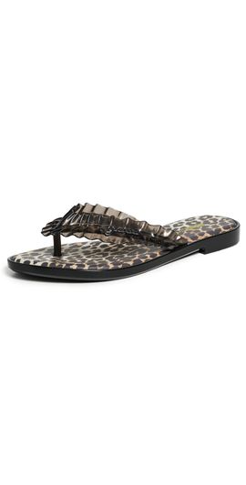 Melissa Melissa Melissa x Ganni Jelly Flip Flops Black