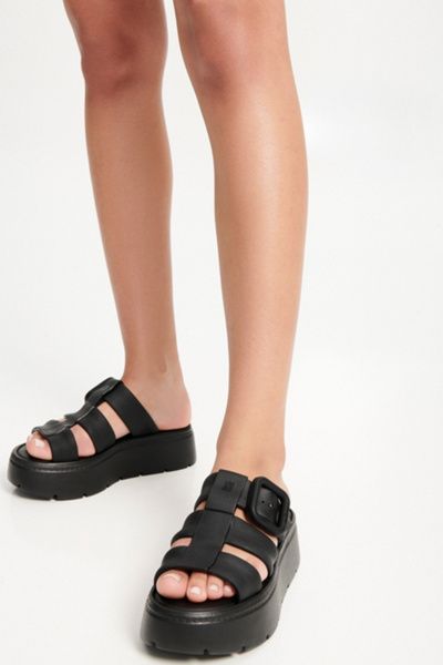 Melissa Melissa Pump Platform Sandal in Black, Women's at Urban Outfitters
