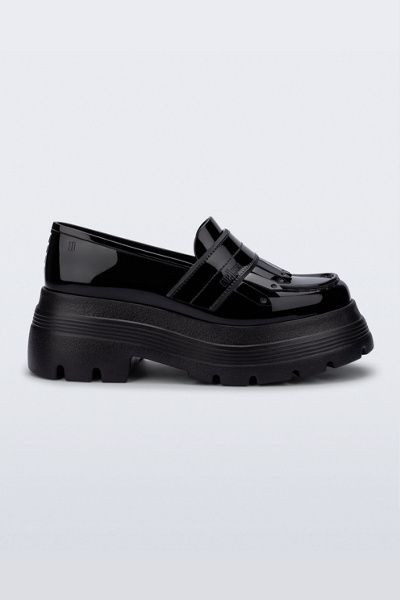 Melissa Melissa Royal Plus Platform Loafer in Black, Women's at Urban Outfitters