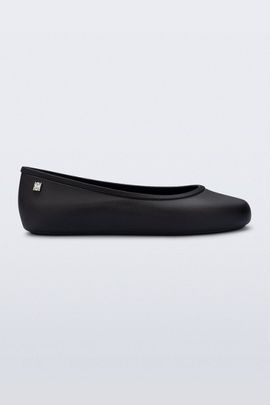 Melissa Melissa Soft Ballerina Essential Jelly Flat in Black, Women's at Urban Outfitters