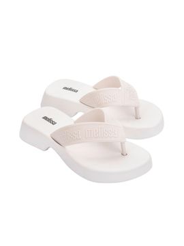 Melissa Melissa Woman Platform M Rubber Flip Flop White