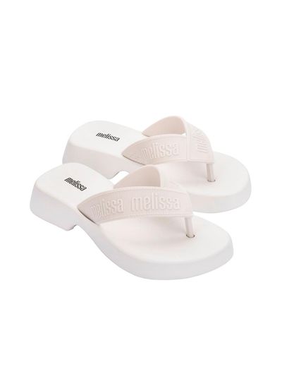 Melissa Melissa Woman Platform M Rubber Flip Flop White