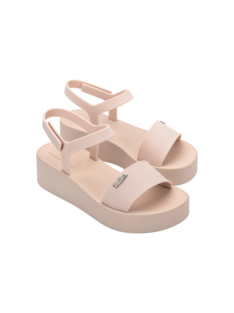 Melissa Melissa Woman Sun Laguna Platform Sandals Beige