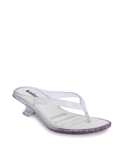 Melissa Melissa Women's Flip Flop Kitten Heels