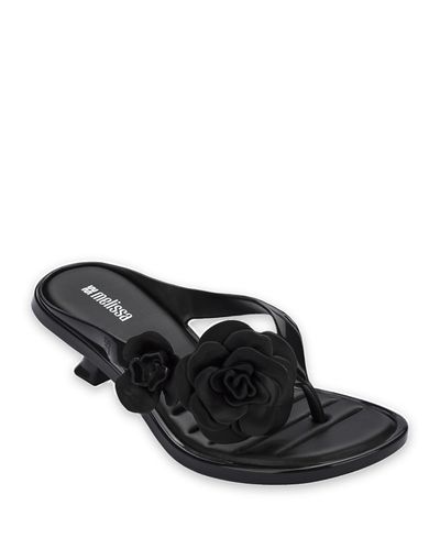 Melissa Melissa Women's Thong Kitten Petal Heels