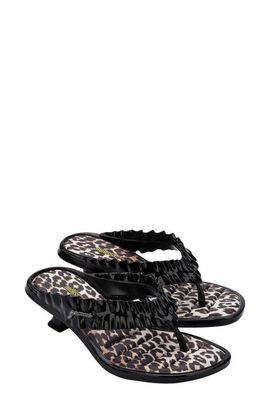 Melissa Melissa x Ganni Kitten Heel Flip Flop