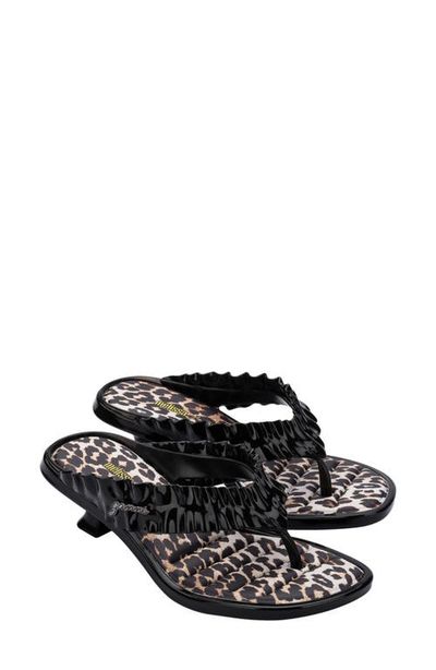 Melissa Melissa x Ganni Kitten Heel Flip Flop