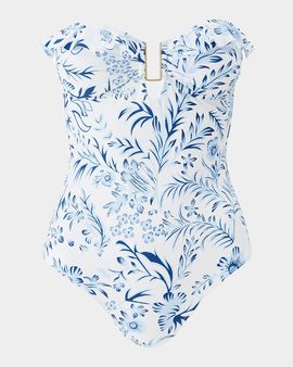 Melissa Odabash Corfu Strapless One-Piece Swimsuit