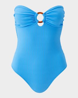 Melissa Odabash Cozumel Bandeau One-Piece Swimsuit