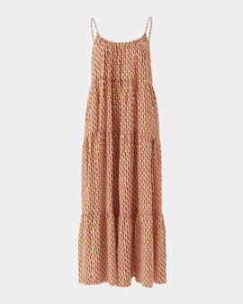 Melissa Odabash Electra Tiered Maxi Dress